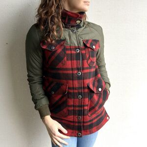 STS Ranchwear The Bjorn Buffalo Plaid Jacket XS Quilted Wool Ranch Western Coat